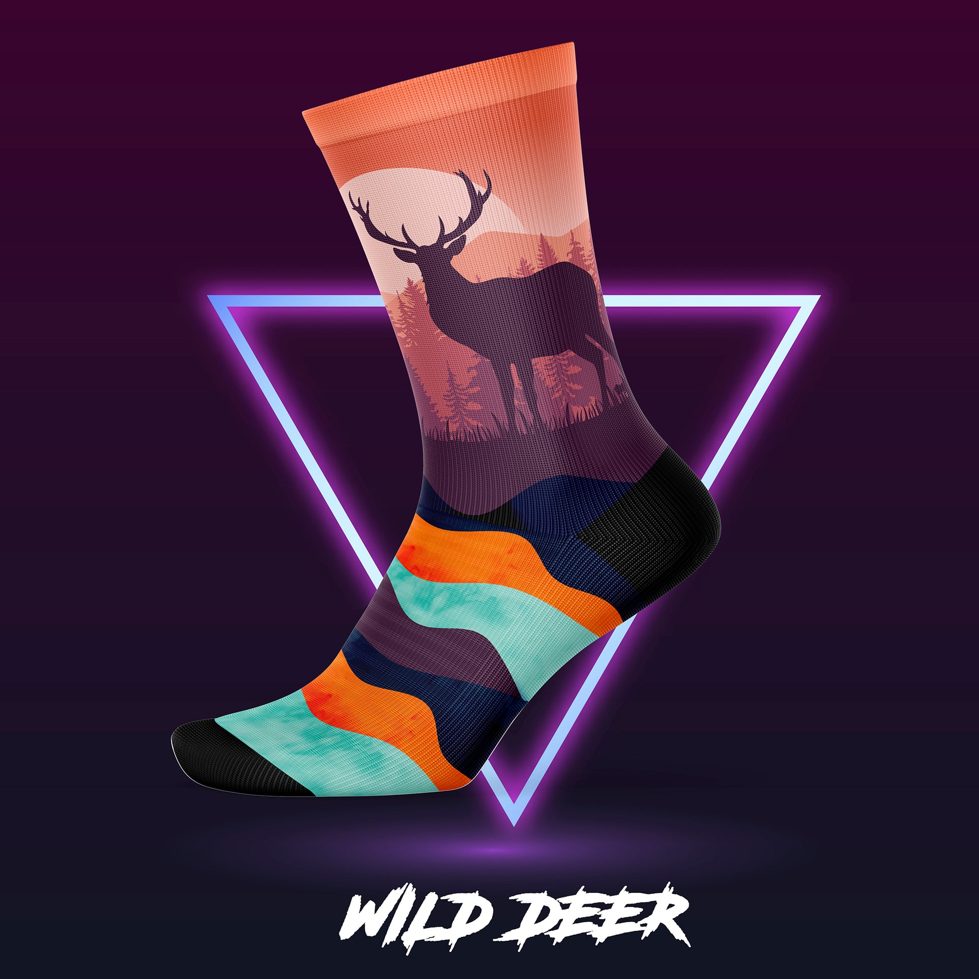 Calcetín Deportivo SOCK WILD DEER - DOPAMINEOFICIAL