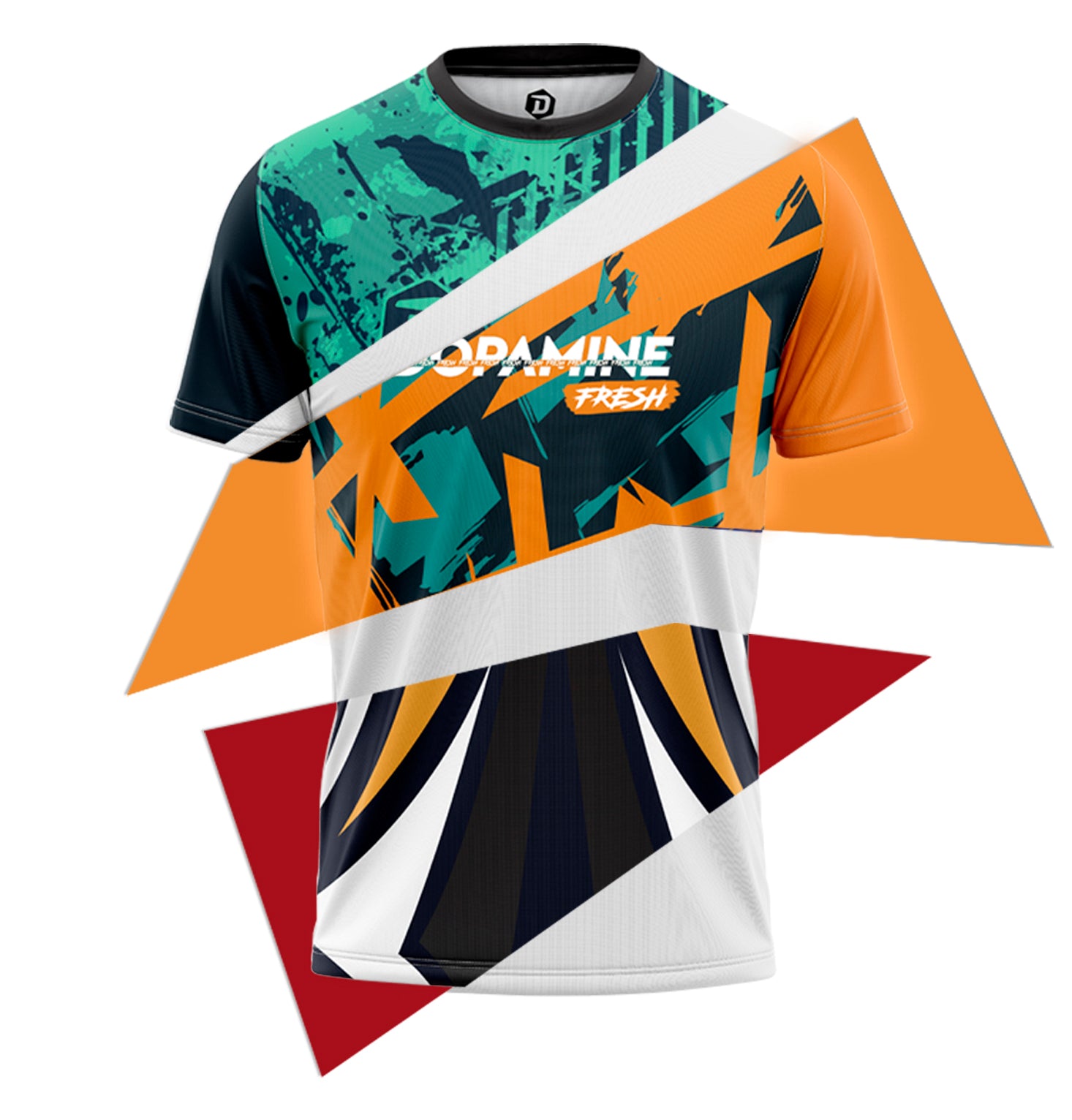 Camiseta Personalizada FULL PRINT 360º Multideporte - DOPAMINEOFICIAL